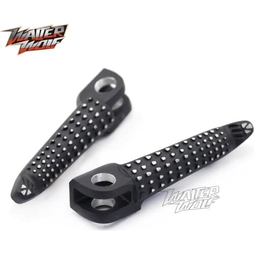 Rider Front Foot Pegs For KAWASAKI Z1000 900 800 750R ZX10R ZX6R NINJA 2010-2020 Motorcycle Accessories Footrest Pedal Adapters