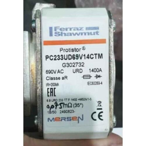 Fuses : PC233UD69V14CTM 690V URD 1400A G302732 6.9URD233TTF 1400 +MS3V1-5 / PC233UD69V16CTF 6.9URD233TTF1600 F300270