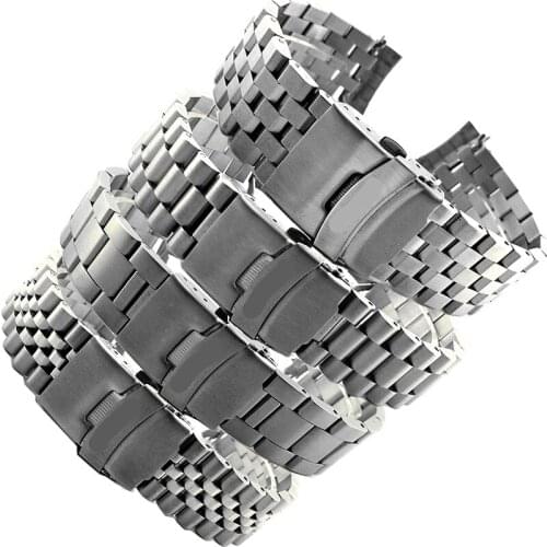 22mm Watch Accessories Bracelet for Seiko Turtle SRP773 SRP775 SRP777 SRPA21 Series Watch Band Solid Stainless Steel Watch Strap