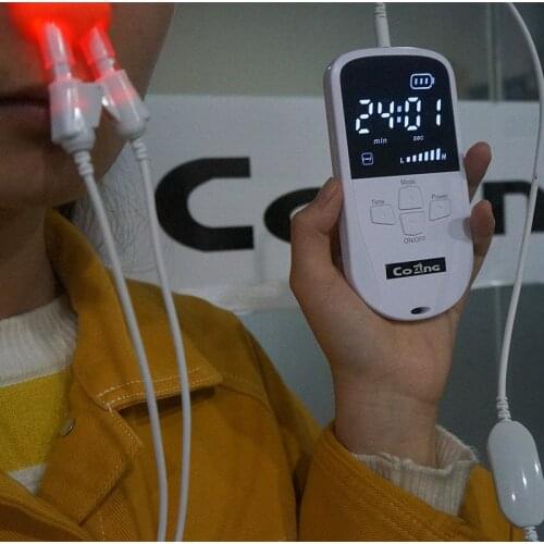 Newly Rhinitis Infrared Therapy Device Portable Nose Home Household Health Care