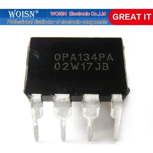 1pcs/lot OPA134PA OPA134P OPA134 DIP-8 High AUDIO OPERATIONAL AMPLIFIERS In Stock
