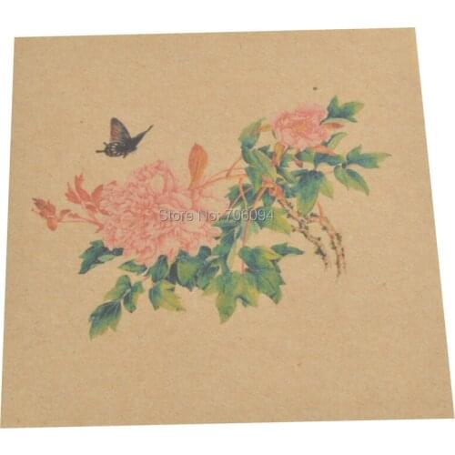 200PCS 10x10cm & 13x13cm Pudding Bottle Sealing paper Mini Square Pack kraft package paper