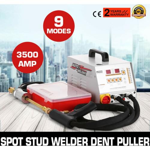 3500AMP Vehicle Panel Spot Puller Dent Spotter Stud Active Welder GYS 2700 110V/220V