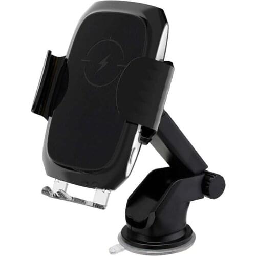 Wireless Charger Car Mount Voice Broadcast Fast Charging Cell Phone Holder Car Styling