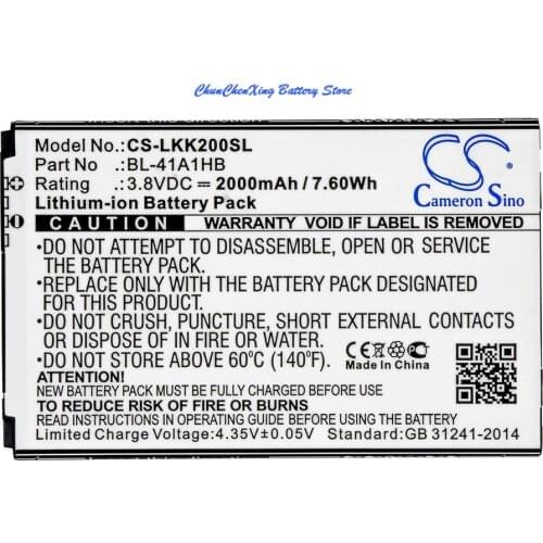 Cameron Sino LG X Style Phone Batteries