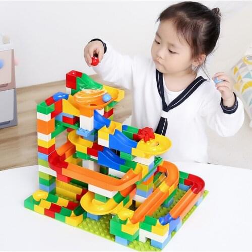 Baby toys 54Pcs/Set Childrens educational slide block toy Children building blocks assembled large particles gifts for kids