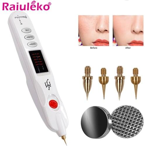Laser Plasma Pen Laser Freckle Removal Machine Skin Mole Removal for Face Wart Tag Tattoo Remaval Pen Salon Skin Care Tools NEW