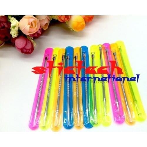 By ems or dhl 2000pcs Blackhead Pimple Blemish Comedone Acne Extractor Remover Tool Set Kit