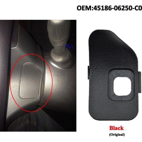 Original Black dust cover 45186-06250-C0 4518606250C0 For Toyota Camry 2.0s 2.5s 2012 2013 2014 2015 2016