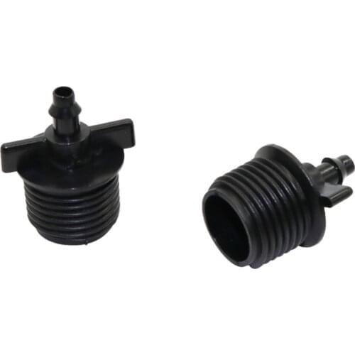 1/2 Inch Male Thread To 4/7mm Hose Interface Barbed Connectors Garden Micro Irrigation Watering Connection Joint 10 Pcs