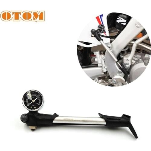 OTOM Motocross Shock Pump Absorber 300psi High-Pressure Air Compressor Damping Maintenance Tool Motorcycle Universal Dirt Bike