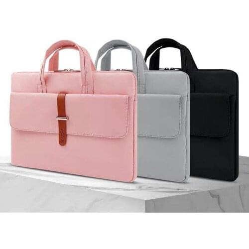 Women laptop bag PU laptop case for Apple xiaomi business shoulder bag ipad bag macbook air 13 case handbag laptops accessories