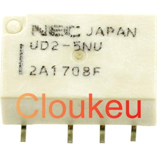 100Pcs Relay UD2-3NU 4.5NU 5NU 12NU DC3V 4.5V 5V 12V 1A 8pin