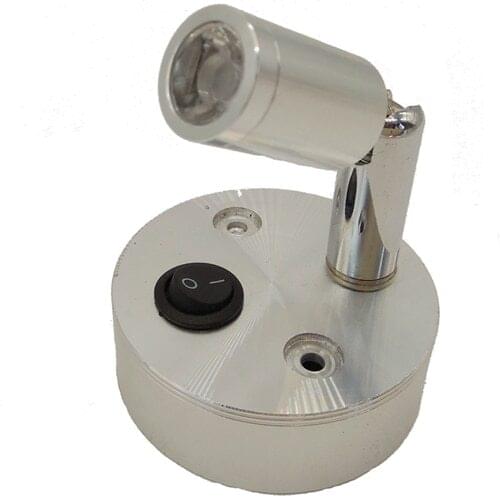 1W LED 24V 12V YATCH INTERIOR READING LIGHTING FIXTURE