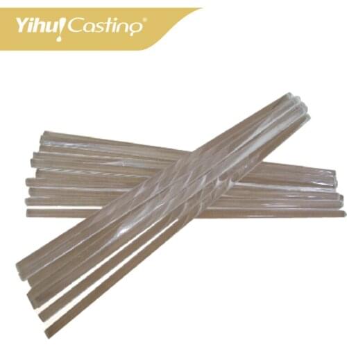 20 pcs yihui casting glass stiring rod, high temp ceraimic rod for stiring gold, for jewelry macking and laboratory