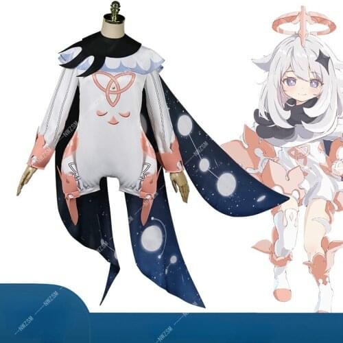 Anime Game Genshin Impact costume Cosplay Costume Keqing Paimeng full set costume performance wear Girls