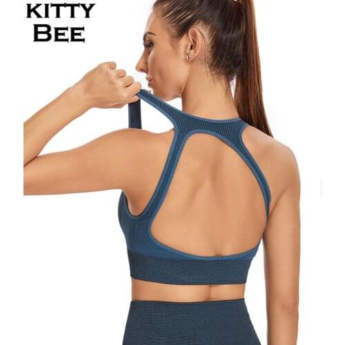 Seamless Sports Bra For Women Gym Bralette Push Up Yoga Bra Fitness Sexy Brassiere Sport Femme Crop Top Workout Underwear Women