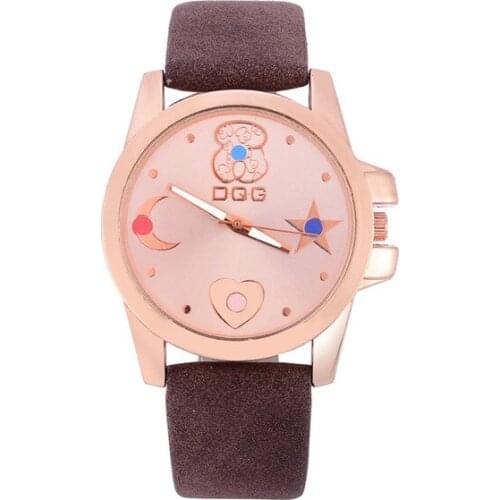 New Watch Fashion Casual Leather Belt Watches Luxury Rose gold Women Simple Dial Quartz Clock Ladies Dress Wristwatches Reloj