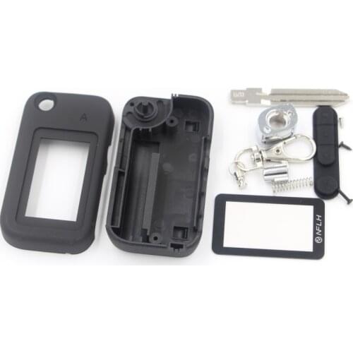 Starline A94 uncut blade fob case cover A94 folding car flip remote + A94 Glass