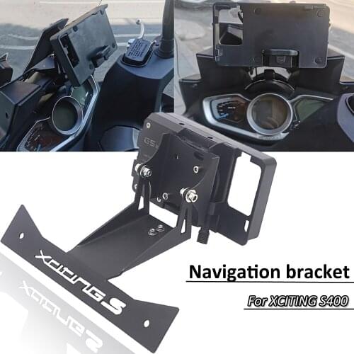 For KYMCO XCITING S 400 S400 NEW Motorcycle Accessories Navigation Mobile Phone For Taiwan Imported Rowing Guang Yang