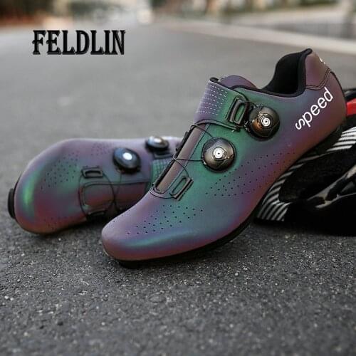 Road Cycling Shoes Men 2021 New Flat Self-Locking SPD Bicycle Sapatilha CiclismoMTB Outdoor Sports Shoes Mountain Bike Shoes Men