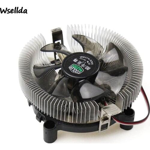 CPU cooler cooling fan radiator is suitable for Inter LGA775/1155/1156 AMD 754 AM2/AM2+/AM3 cooling fan radiator