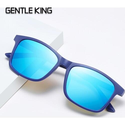 GENTLE KING Luxury Mens Polarized Sunglasses Men Driving Fishing Designer Sun Glasses For Man Vintage Goggles Shades UV400