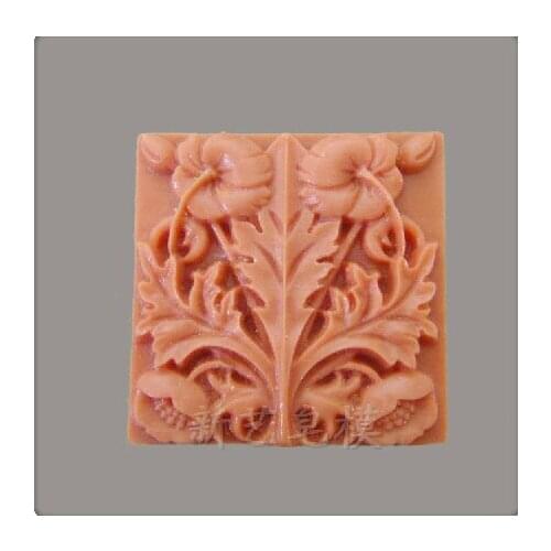 Wild chrysanthemum shape softer silicone mold handmade soap mold art chocolate molds