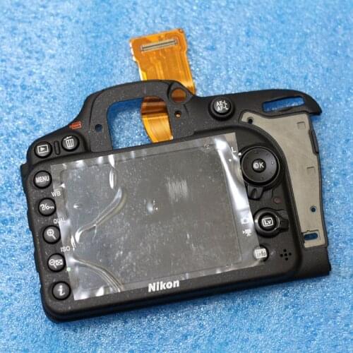 Back cover assy with LCD screen repair parts for Nikon D7200 SLR
