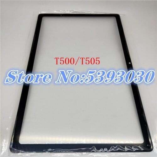 New Front Outer Glass For Samsung Galaxy Tab A7 2020 T500 T505 T507 LCD Screen Outer Panel Lens Replacement