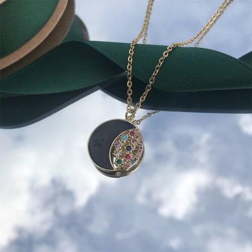 NEW Star Moon and Turkish Evil Bllue Eye Charms for Jewelry Making Supplies Diy Supplies charm Pendnat Necklace