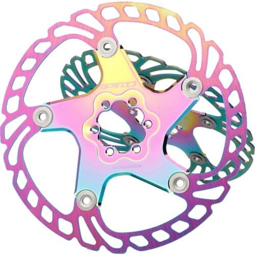 IIIPRO Colorful Floating Disc Road 140MM Mountain Bike 160 180 203mm Six Nail Disc Brake Disc