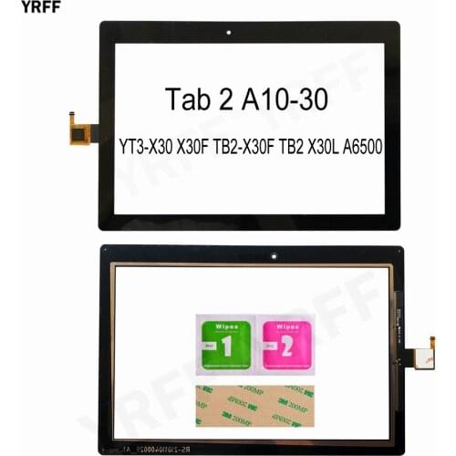 10.1'' Screen For Lenovo Tab 2 A10-30 YT3-X30 X30F TB2-X30F tb2-x30l a6500 Touch Screen Digitizer Glass Panel