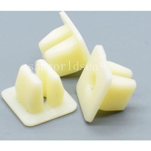 Shhworldsea 100PCS Headlight Adjusting Screw Nut For Honda 90676-SA7-003 For Prelude for Accord 1986-On Plastic Fastener Clips