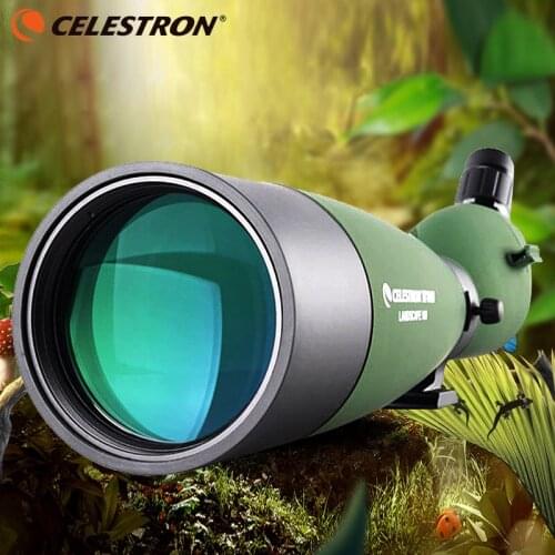 Celestron LANDSCAPE 15-45X65A Military Zoom High power Spotting Scope Birds Watching Hunting Outdoor monocular telescope