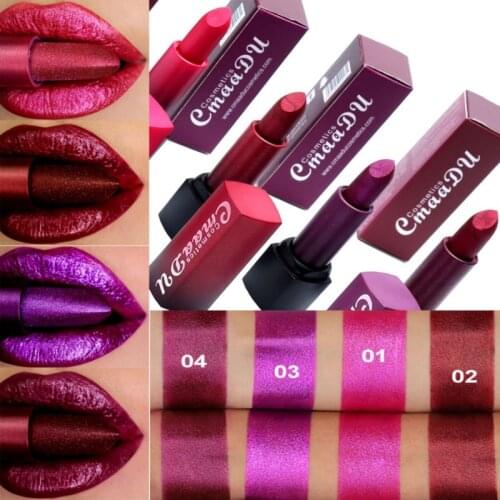 Waterproof Velvet Lip Stick Matte Lipstick Sexy Red Brown Charming Lips Pigmented Makeup Matte Lips Beauty