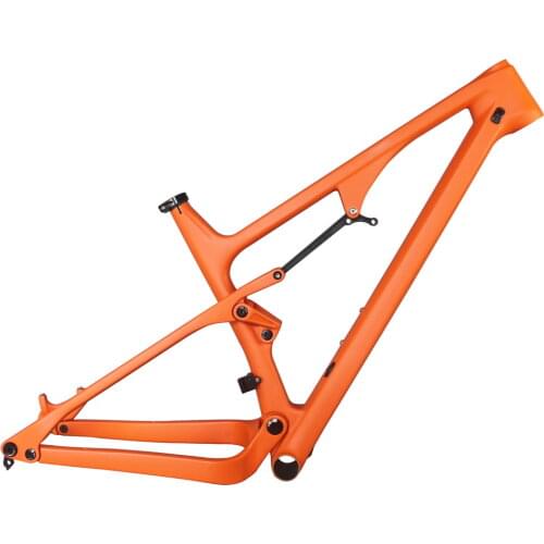 Custom paint Full Suspension MTB carbon frame XC mountain carbon framset seraph FM038 bike frame