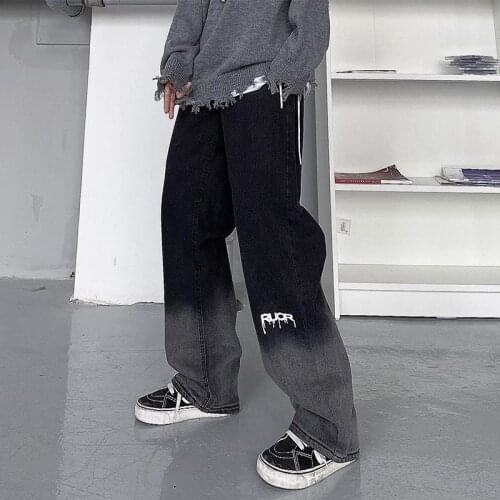 Womens Jeans High Waist Fashion Wide Leg Jeans Streetwear Plus Size Trousers Female Baggy Maiden Denim boot cut Pants 2022