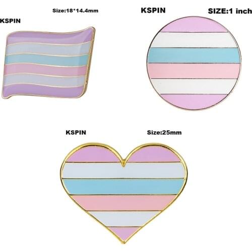 Intersex Pride LGBT Pride Badge Lapel Pin Brooch