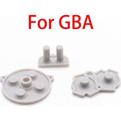 20set Colorful Rubber Conductive Buttons A-B D-pad for GameBoy Advance GBA Silicone Start Select Keypad