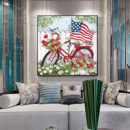 5D Diamond Painting Kits for Adults landscape Full Drill DIY Round Diamond Art Cross Stitch Full Drill Home Decor Gift