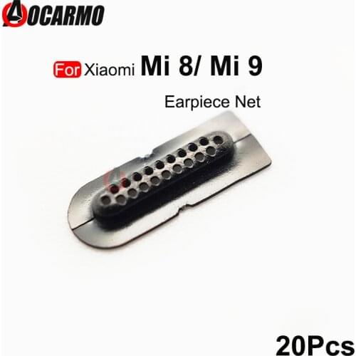 Aocarmo 20Pcs/Lot Earpiece Net For Xiaomi Mi 8 9 Mi8 mi9 New Anti Dust Mesh Anti Dust Ear Speaker
