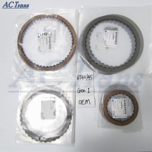 Original GEN1 6T40 6T45 TRANSMISSION CLUTCH KIT FRICTION KIT