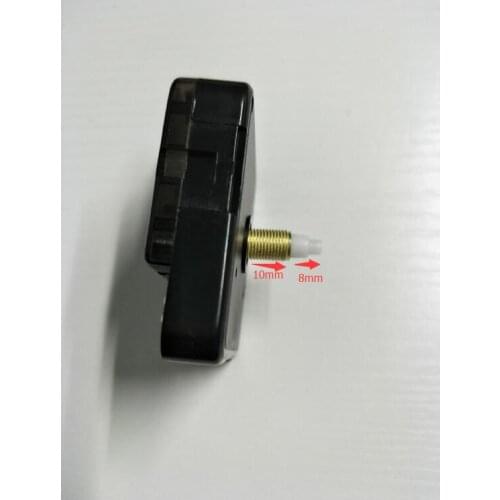 50set/lot Express delivery Best Quality Quartz Clock Movement Kit Spindle Mechanism Shaft 12.5mm with Hands Wholesale and Retail