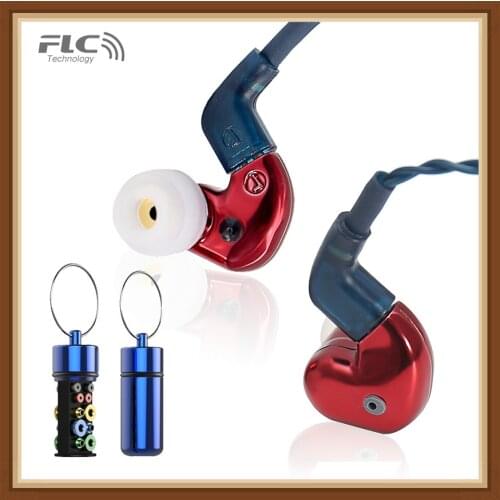 FORREST FLC8S IEM HiFi Triple-Driver Hybrid 2BA+Dynamic 2BA+DD Hifi Music Monitor Studio DJ In-Ear Earphones Earbuds