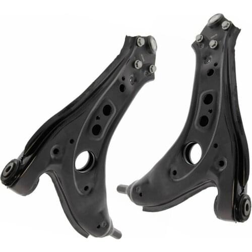FRONT LOWER SUSPENSION WISHBONES ARMS PAIR LEFT&RIGHT For V-W POLO 2002-2010