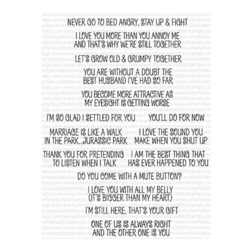 English words Transparent Clear Silicone Stamp/Seal for DIY scrapbooking/photo album Decorative clear stamp ST0928