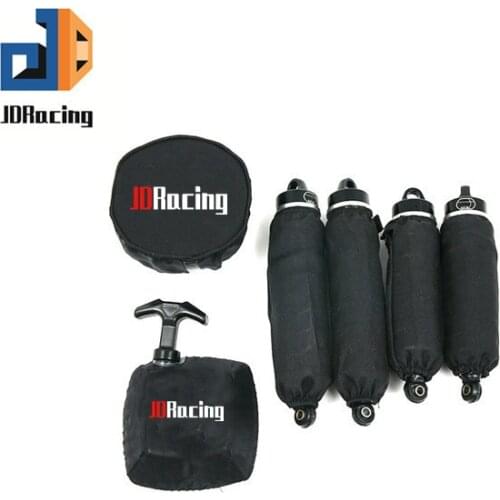 Dust jacket set contains Pull starter cover Air filter cover Shock covers for LOSI 5IVE-T ROVAN X2 DTT