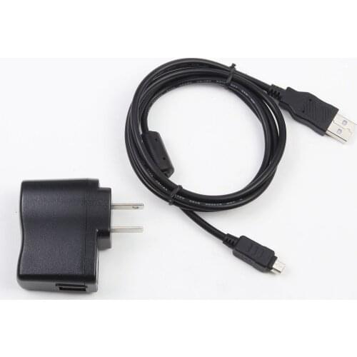 USB Wall AC Power Adapter Camera Battery Charger Cord for Olympus X-940 X-960