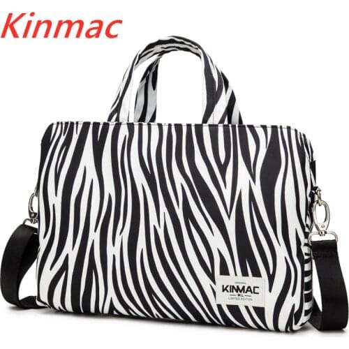 Kinmac Brand Waterproof Messenger Laptop Bag 13,14,15,15.6 inch, Zebra Lady Man Case For MacBook Air Pro13.3,15.4 Dropship V121
